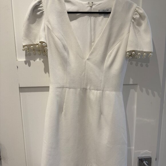 Anthropologie White Mini Dress - Picture 4 of 6